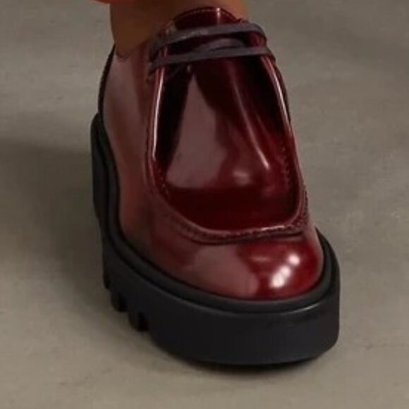 Dries Van Noten NEW! US sz. 6 - 8.75" insole Leather Platform Derby Loafer - Picture 7 of 9